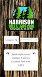 Mobile Screenshot of harrisontreeandlawncare.com